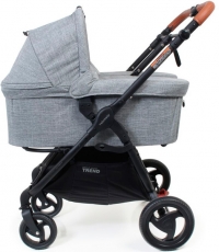 Люлька Valco baby External Bassinet для коляски Snap Duo Trend Grey Marle